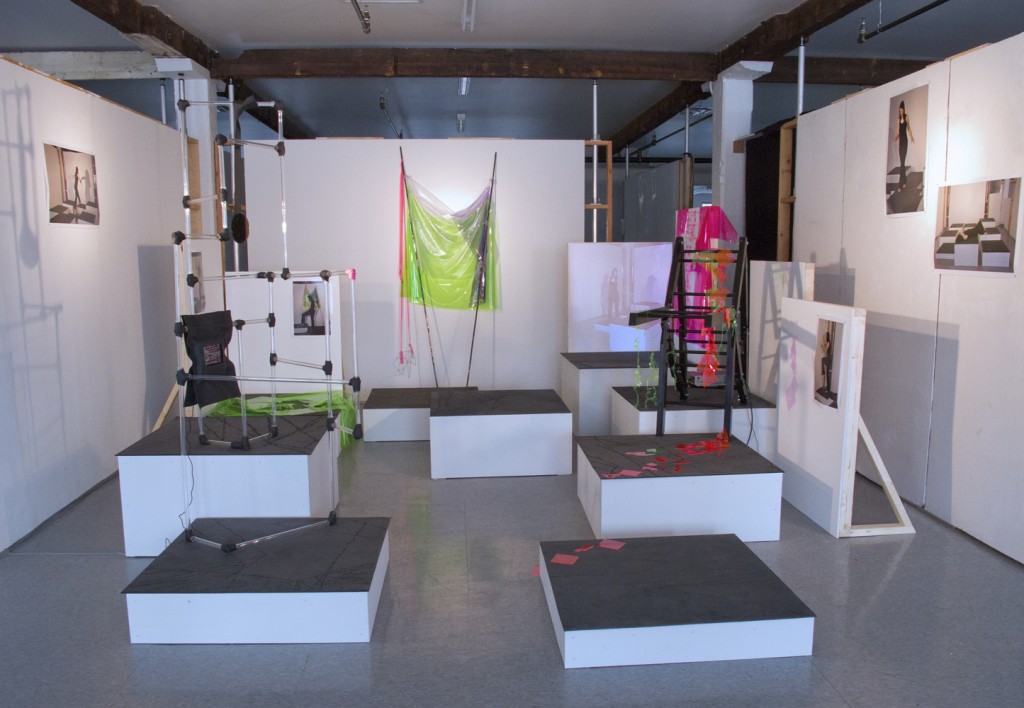 Installation view of Propositional Workshop #1